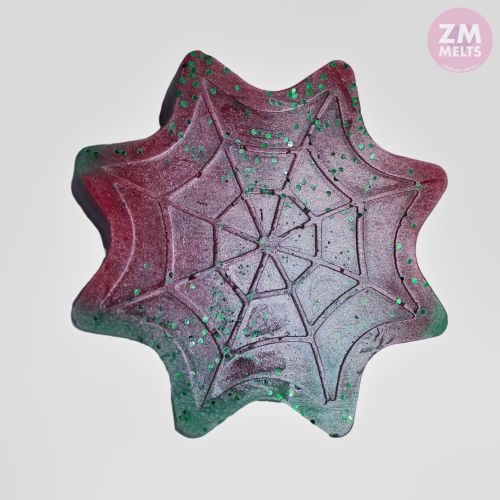 Dragon's Blood Web With Green Glitter