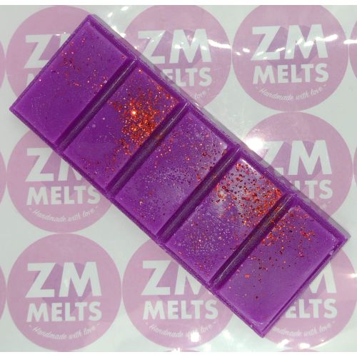 Hyacinth Snap Bar With Glitter