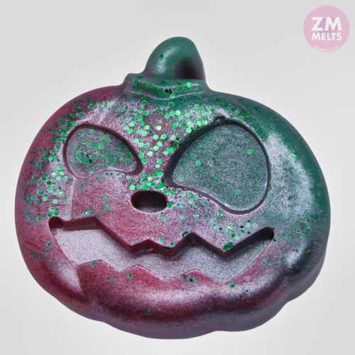 Dragon's Blood Happy Pumpkin With Green Glitter