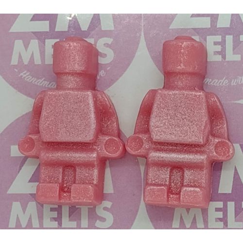 Pink Bubblegum Brick Figures (2 Pack)