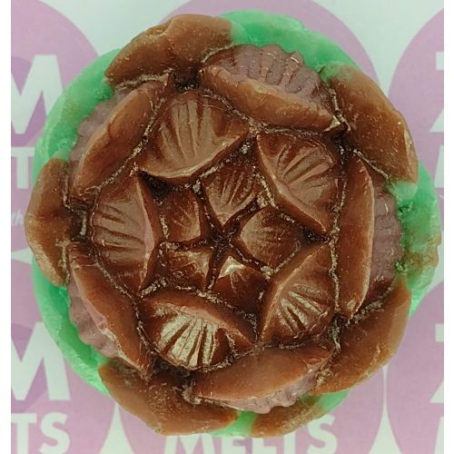 Mint Chocolate Chip Ice Cream Lotus Flower