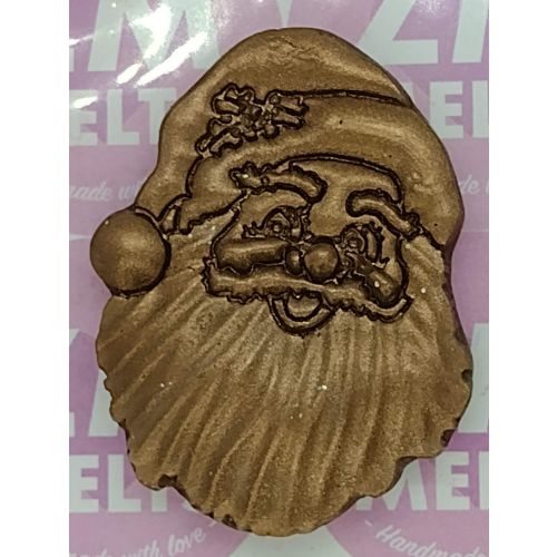 Festive Fire Santa Head